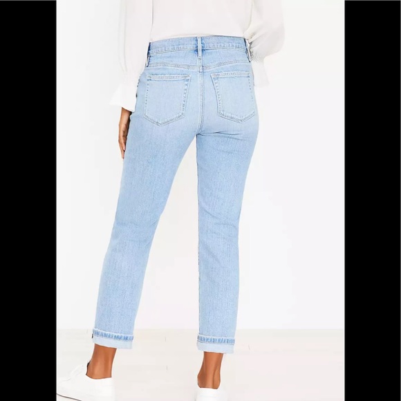 Loft Super Soft Girlfriend Jean Light Wash Current Style Size 0 / 25 Sold Out 🌺 - Picture 3 of 7